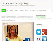 Tablet Screenshot of carriebrown.info